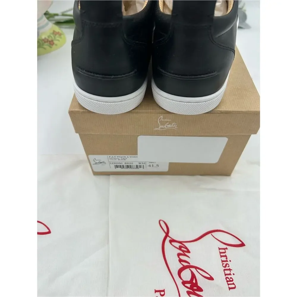 Men's Christian Louboutin F. A. V. Fique slip on sneakers size 41.5 made Italy